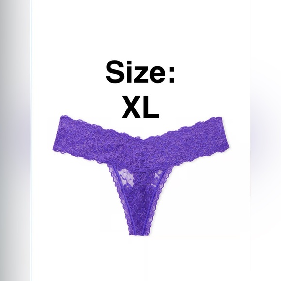 Victoria’s Secret THE LACIE
Lacie Lace-Up Thong Panty - NEW - Picture 1 of 3